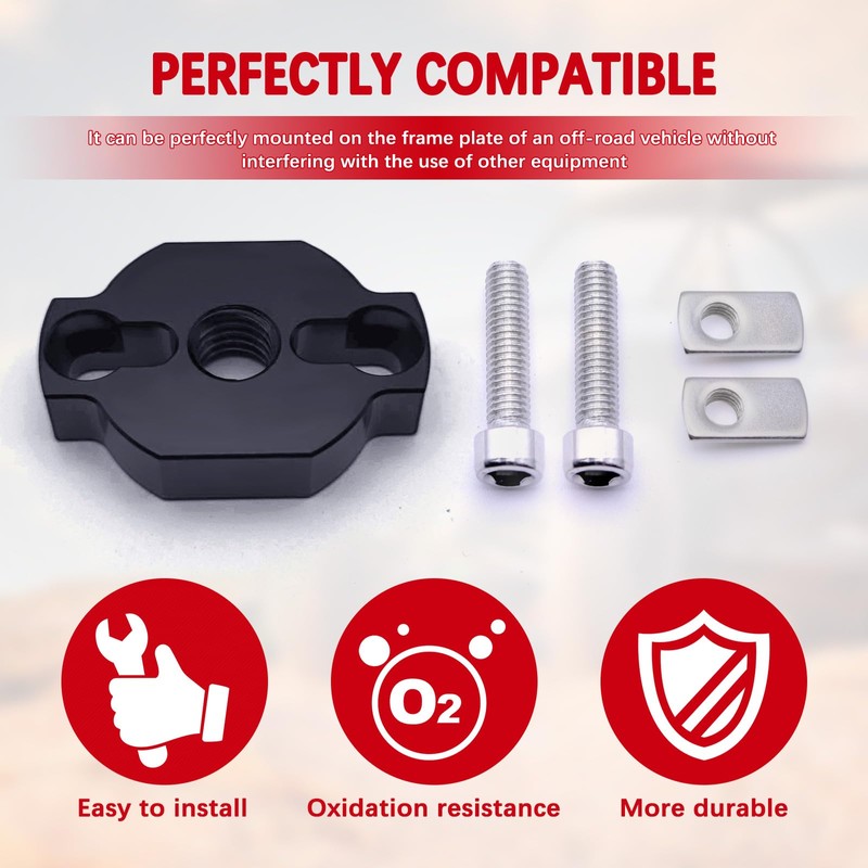 8 Set Heavy-Duty ATV/UTV Anchors Kit Tie Down Anchor for