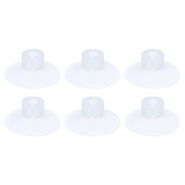 uxcell Bellows Suction Cup 40mm Diameter x M8 Joint Silicone Pneumatic Vacuum Suction Cups 6pcs