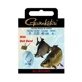 Gamakatsu Bait Band G1-103 Leader Hook Size 8