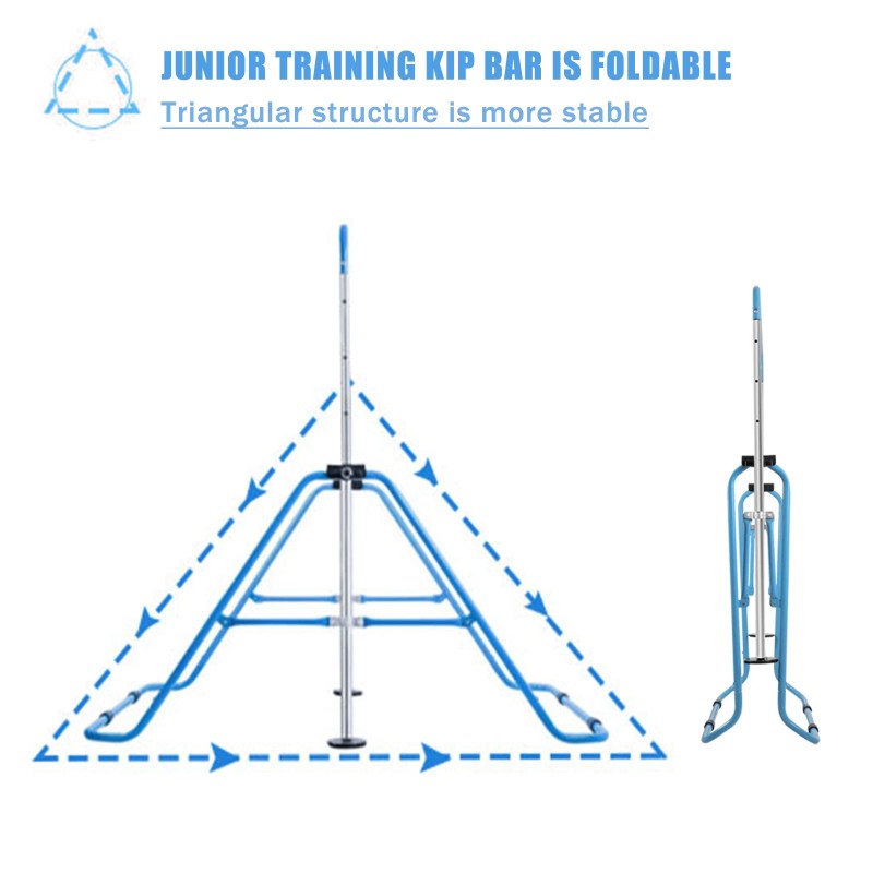 Aaiwa Foldable Gymnastics Bar, Gymnastics Kip Bar for Kids Ages