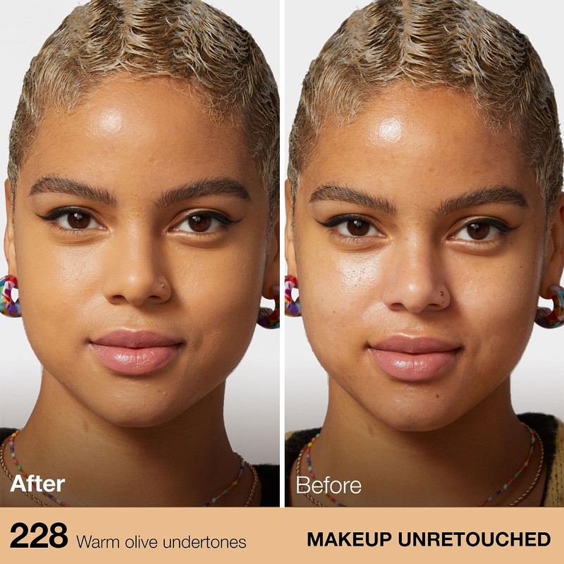 Maybelline Fit Me Matte + Poreless Liquid Oil-Free Foundation Makeup,