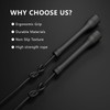 MOGOLD Skipping Rope, 300 cm PVC Rope with Cotton Core,