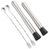 10 inch & 8 inch Stainless Steel Cocktail Muddler with