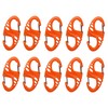 PR-WHOOKCARA-OR S-Shaped Carabiner Key Chain W Hook Lightweight Key Outdoor