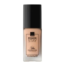 Avon Power Stay 24 Hour Longwear Foundation SPF10, Medium Beige 310N, Colour Lock Technology, Breathable, Natural-Looking Formula, 35 Shades, Cruelty Free