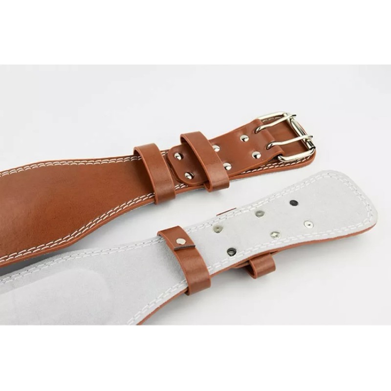 JM Cinturón Levantamiento Gym Amohadilla Piel Sintética Premium