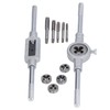 12Pcs Drill Tap Die Wrench Manual Thread Tapping Tool Set