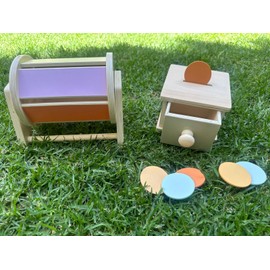 Time to Fiesta | Tambor MONTESSORI Y Caja DE Monedas Kit