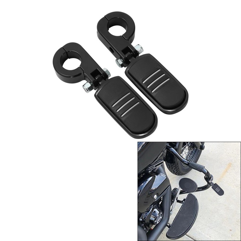TCMT 1.25" Motorcycle Highway Foot Pegs Footrest Fit For Harley