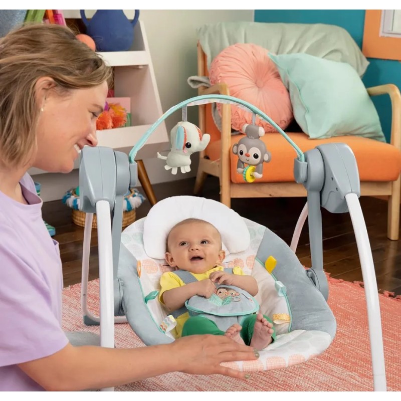 Asiento Vibratorio Para Bebé Con Música Y Juguetes