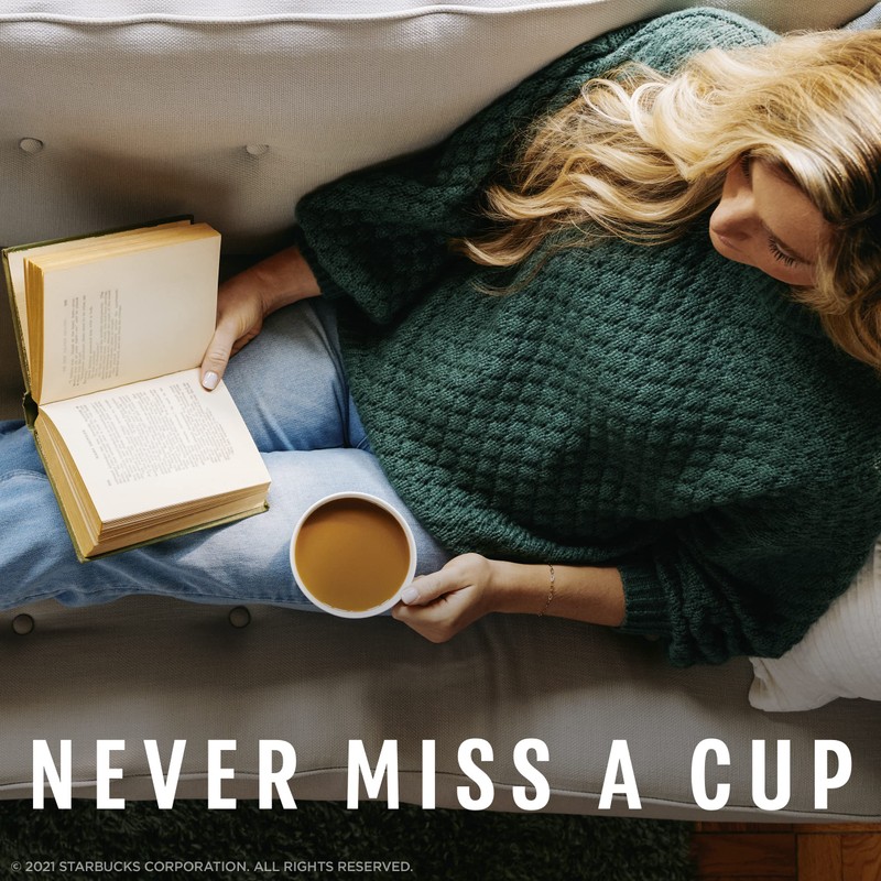 Starbucks K-Cup Coffee Pods—Cinnamon Dolce Flavored Coffee for Keurig Brewers—Naturally