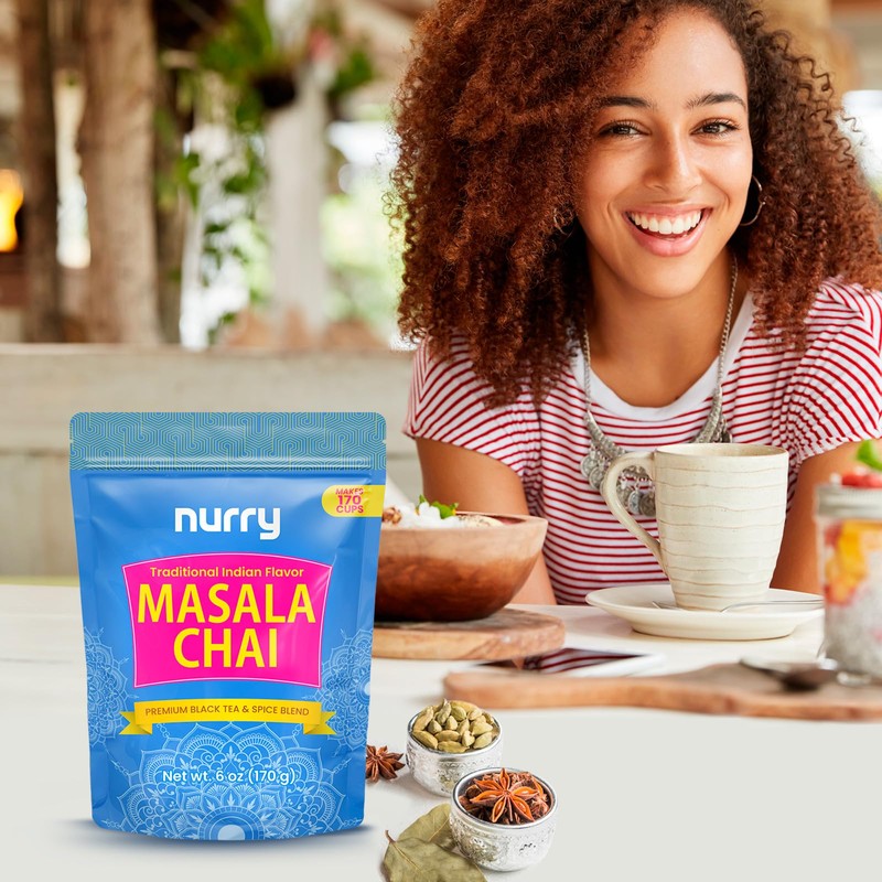Traditional Masala Chai – Makes 170 Cups – 6 oz