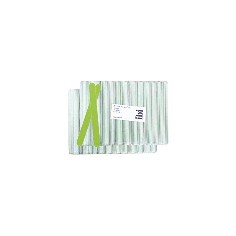 IBI Small Green File | Grit 120/120 | Professional Nail
