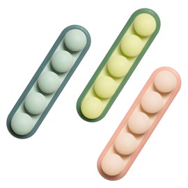 Cord Organizer for Desk YACSEJAO 3 Pack Desktop Cartoon Silicone 4 Slots Desktop Cord Wire Clips Keeper for Organizing Cable Wires-Home, Office, Car, Desk Nightstand