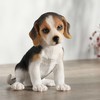Veronese Design 3 7/8 Inch Sitting Beagle Puppy Resin Hand