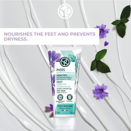 Yves Rocher Yves Rocher Plant Care Feet Foot Cream Intensive Foot Care Cream Care Intensive Rebuilding and Provides the Feet with Long-Lasting Moisture