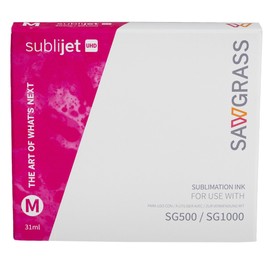 Sawgrass Sawgrass SubliJet UHD Sublimation Ink Cartridge - Magenta - High-Performance Ink SG500 SG1000 Sublimation Printers - Long-Lasting, High-Viscosity Gel Ink for Vibrant, Crisp Prints