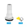 PATIKIL 15mm Air Conditioning Drain Hose Connector, 1 Piece Universal