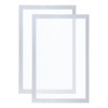 PATIKIL Magnetic Sign Holder 11x17 2 Pack A3 Magnetic Display