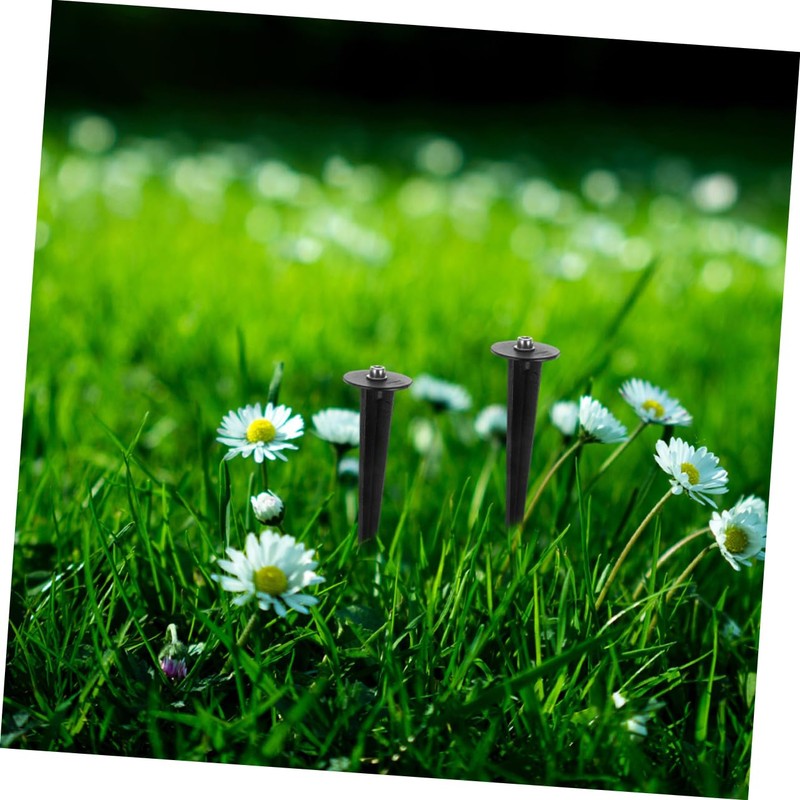 Kisangel 3sets Yard Stakes for Christmas Lights Pathway Light Replacement