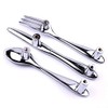 3Pcs DIY Creative Spoon Fork Knife Kitchen Cabinet Closet Drawer