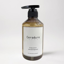 Ceradura Scalp Shampoo Salon Quality Aimed for Zero Stimulation, Large 16.9 fl oz (500 ml) Size