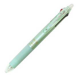 Pilot Erasable Ballpoint Pen Pearl Green 0.38mm (LKFBS60UF-PG)+0.38mm Refill Black Blue Red 3 Set
