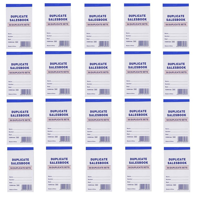 Online Best Service 20 Pack Lot Sales Book Order Receipt