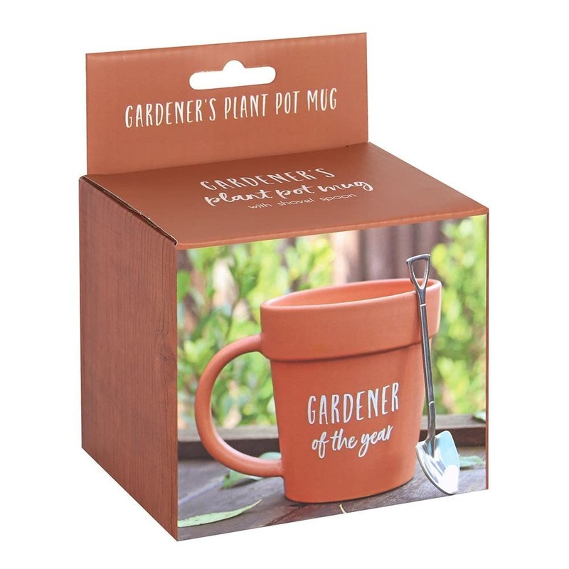 something different Gardener of the Year Mug & Sppon Gift