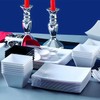 Lillian Tablesettings Plastic 8 oz Rectangles Servingware | Pack of