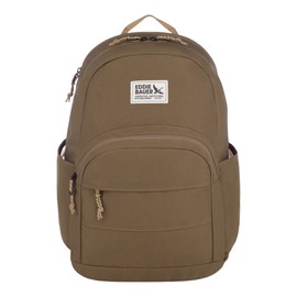 Eddie Bauer Backpack | EDC | Work | Travel | Commuter | Padded Laptop Sleeve | Bottle Pockets | Lightweight | Durable, Campus-Adler Green, 26L