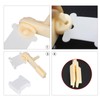 Embroidery Floss Organizer Box Milk White Cross Stitch Plastic Bobbins