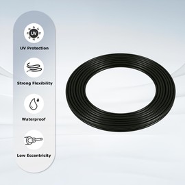 12 ½ Gauge Eeletric Fence Double Insulated Underground Wire, 2.5mm Underground Hard Cable, Direct Burial Electric Fence Wire, 50ft