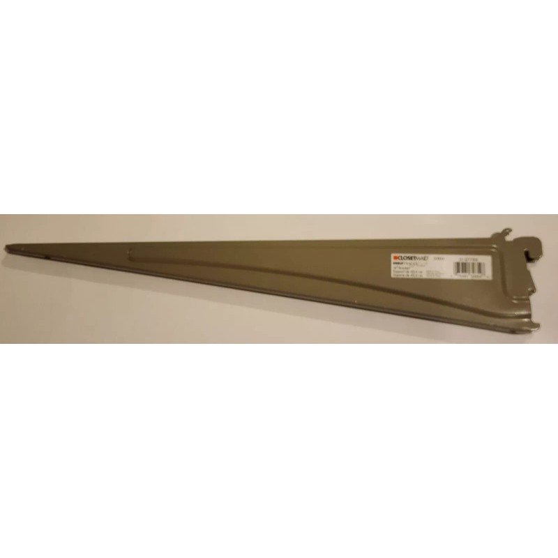 ClosetMaid ShelfTrack Nickel 16" Shelf Bracket #32854