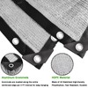 AIMFIKIOR 85% Heavy Duty Aluminum Foil Shade Cloth, 13 x