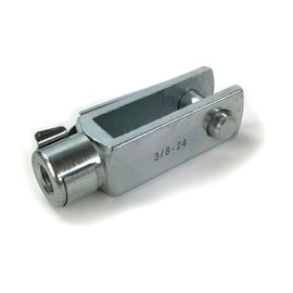 Lukirch 3/8-24 Zinc Locking Brake Pedal Clevis Streets Rods Muscle Cars for Malibu 1974,for Suburban 1953 1958 1962 1964-1965,for C15/C1500 Suburban 1969-1971 1973,for C20 Suburban 1968 1970