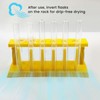 Daily Treasures 65pcs Discreet Tampon Flask Set-20 Reusable Tube Flasks(15ml)