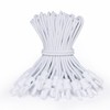 LOOGI Bungee Cords with Hooks 25 Pcs 6 Inch Elastic