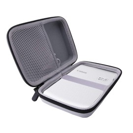 WERJIA Hard Carrying Case Compatible with Canon SELPHY Square QX10 Photo Printer by WERJIA (Grey)
