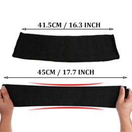 Yosoo Arm Protection Sleeve Anti-Cut Burn Resistant Steel Wire Armband - Level 5 Protection Anti Abrasion Safety Guard for Gardening Warehouse Factory Work (A Pair)