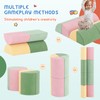 UMOMO Soft Foam Blocks Set for Kids, Flip & Fold