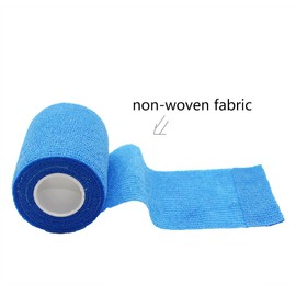 Fuluning, Tapeverband, Selbsthaftend Tape, stark Sport Tape für Handgelenk (7.5cm6Rolls, Blue)