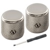 Musiclily Pro 1/4 Inch Aluminium Universal Guitar Knobs Potato Knobs