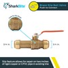 SharkBite 3/4 Inch Slip Ball Valve, Push to Connect Brass