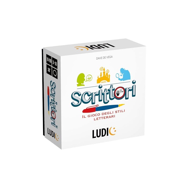 Ludic - Writer Board Game for the Whole Family 10-99