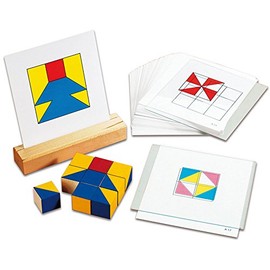 Grid Pattern Pattern Dice, Nikitin Material for Early Learning – 60 Templates in Full Size