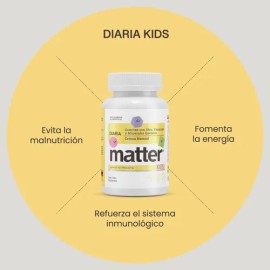 YOU MATTER - Diaria Kids - Multivitamínico Infantil, 60 Gomitas sabor cereza