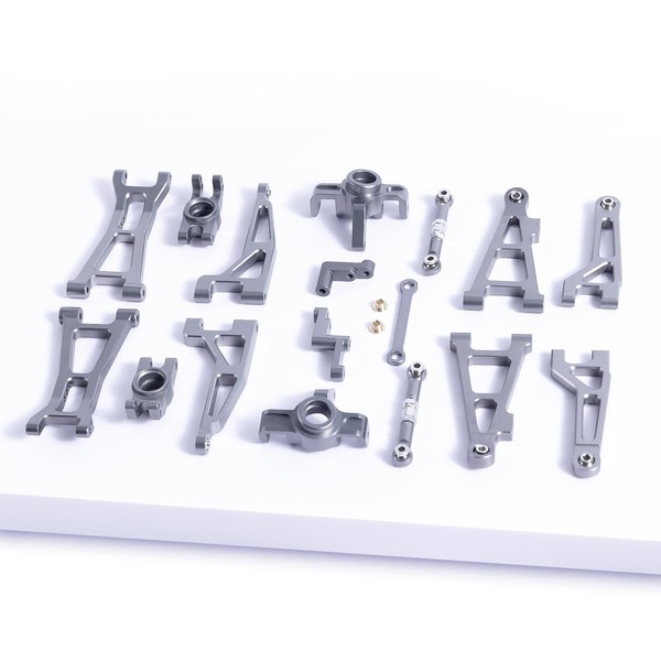 Oisunt Metal Aluminium Spare Part Set for 1/16 Hyper Go/HAIBOXING/BEZGAR/DEERC/Jetwood