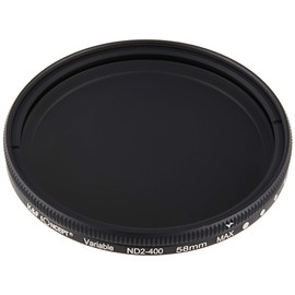 K&F Concept Variable ND Filter, Variable ND Dimming Range, ND2-ND400, Thin Frame Design (Genuine Domestic Product) (2.3 inches (58 mm), Variable ND