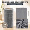 Rollos de Toallas de Microfibra YPZG Towel roll‑Grey‑MX 50 pzas